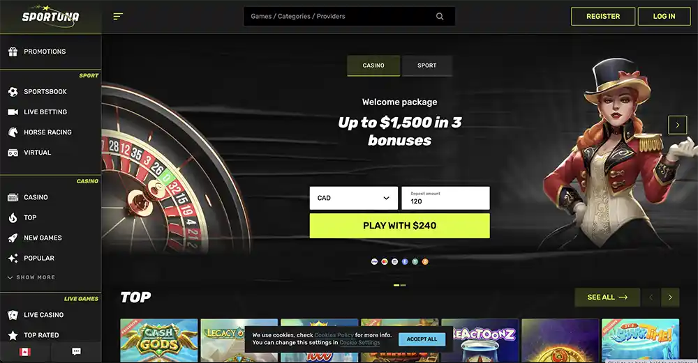 Sportuna Képernyőkép 3